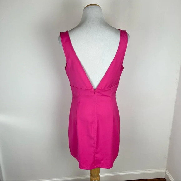 Lovers and Friends Revolve Hot Pink Mini Dress Size M - Picture 2 of 4